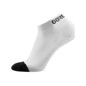 GORE Cyklistické ponožky členkové - ESSENTIAL - biela 41-43