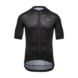GORE Cyklistický dres s krátkym rukávom - DAILY - čierna XL