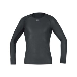 GORE Cyklistické tričko s dlhým rukávom - M GWS BL - čierna 2XL