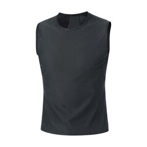 GORE Cyklistické tričko bez rukávov - M BL - čierna 2XL