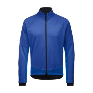 GORE Cyklistická zateplená bunda - C5 GTX I THERMO - modrá