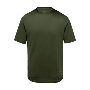 GORE Cyklistické tričko s krátkym rukávom - EVERYDAY - zelená 2XL