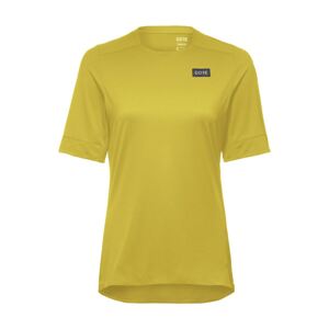 GORE Cyklistický dres s krátkym rukávom - TRAILKPR WMN - žltá