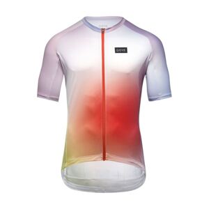 GORE Cyklistický dres s krátkym rukávom - CLOUD - oranžová/viacfarebná XL