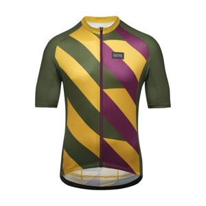 GORE Cyklistický dres s krátkym rukávom - SIGNAL - zelená/žltá