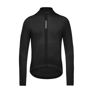 GORE Cyklistický dres s dlhým rukávom zimný - SPINSHIFT THERMO - čierna