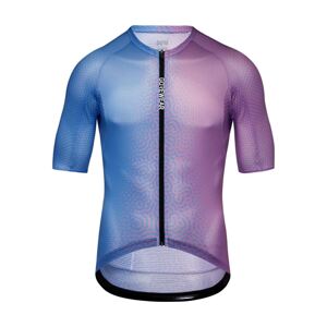 GORE Cyklistický dres s krátkym rukávom - SPINSHIFT BREATHE - modrá/fialová