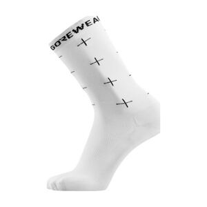 GORE Cyklistické ponožky klasické - ESSENTIAL DAILY - biela 47-49