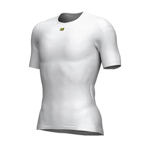 ALÉ Cyklistické tričko s krátkym rukávom - INTIMO VELO ACTIVESLEEVE - biela XS-S