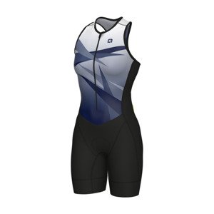 ALÉ Cyklistická kombinéza - HORIZON TRIATHLON - modrá/čierna S