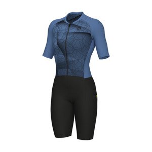ALÉ Cyklistická kombinéza - BEYOND TRIATHLON - modrá/čierna M