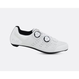 FLR Cyklistické tretry - FNT-9 KNIT - biela