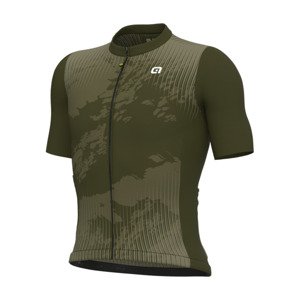 ALÉ Cyklistický dres s krátkym rukávom - KRAKATOA OFF ROAD-GRAVEL - zelená 5XL