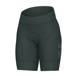 ALÉ Cyklistické nohavice krátke bez trakov - MAGIC COLOUR PR-E - zelená M