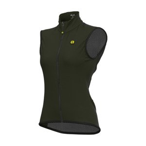 ALÉ Cyklistická vesta - GUSCIO VENTO 2.0 - zelená 2XS