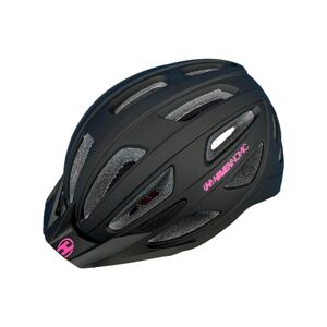 HAVEN Cyklistická prilba - NOMIC - čierna/ružová (55-58 cm)