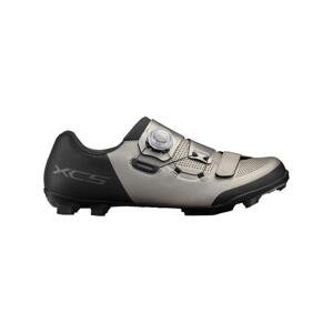 SHIMANO Cyklistické tretry - SH-XC502 - strieborná 44