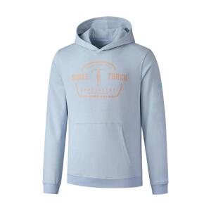 SHIMANO mikina - HOODIE - svetlo modrá XL