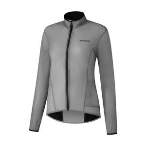 SHIMANO Cyklistická vetruodolná bunda - SUMIRE WINDBREAKER LIGHT - šedá L