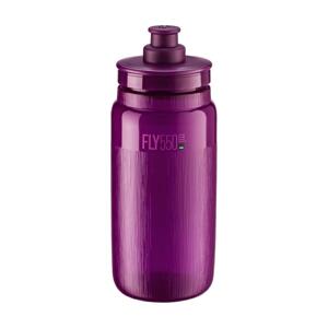 ELITE Cyklistická fľaša na vodu - FLY TEX 550 ml - fialová