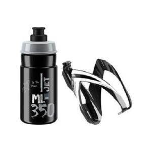 ELITE fľaša+košík - CEO 350 ml - čierna