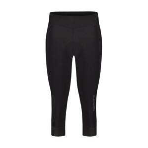 SHIMANO Cyklistické nohavice 3/4 bez trakov - KAEDE KNICKERS 3/4 - čierna L