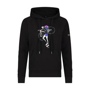 SHIMANO mikina - SENTIERO - čierna L