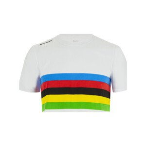 SANTINI Cyklistické tričko s krátkym rukávom - UCI OFFICIAL WORLD CHAMPION KID - viacfarebná