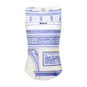 SANTINI Cyklistické tričko bez rukávov - TDF ARRIVÉE ARC DE TRIOMPHE - viacfarebná XL