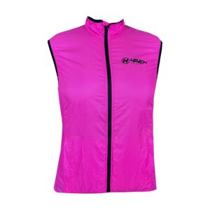 HAVEN Cyklistická vesta - FEATHERLITE BREATH - ružová/čierna XL