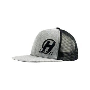 HAVEN Cyklistická čiapka - TRUCKER - šedá/čierna M-L