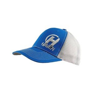 HAVEN Cyklistická čiapka - TRUCKER - modrá/biela L-XL