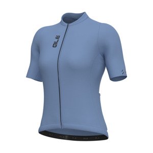 ALÉ Cyklistický dres s krátkym rukávom - COLOR BLOCK PRAGMA - modrá