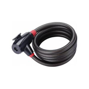 BBB zámok na bicykel - POWERLOCK - čierna 15 x 1800 mm