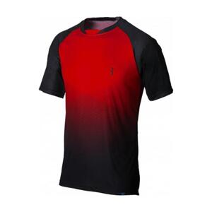 BBB Cyklistický dres s krátkym rukávom - GRAVITY - červená 2XL