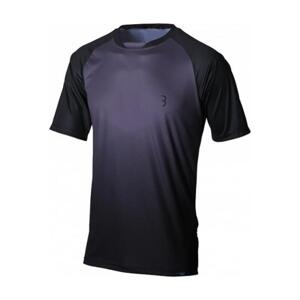 BBB Cyklistický dres s krátkym rukávom - GRAVITY - šedá 3XL