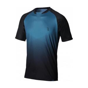 BBB Cyklistický dres s krátkym rukávom - GRAVITY - modrá 2XL