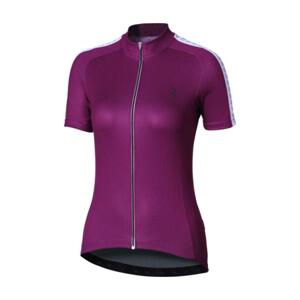 BBB Cyklistický dres s krátkym rukávom - DONNA - fialová L