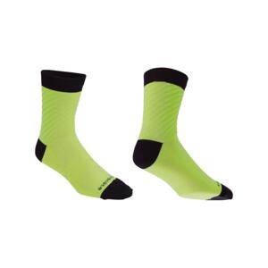 BBB Cyklistické ponožky klasické - THERMOFEET - žltá 39-43