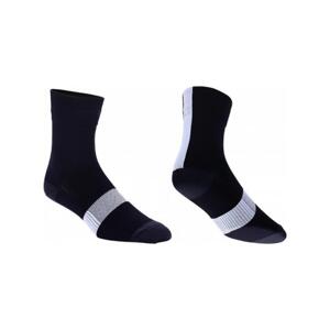 BBB Cyklistické ponožky klasické - HIGHFEET - čierna 35-38