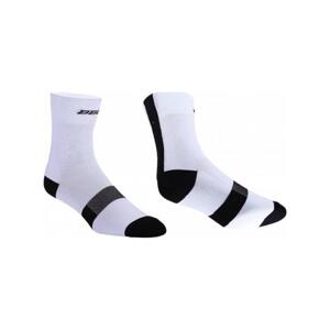 BBB Cyklistické ponožky klasické - HIGHFEET - biela 44-47