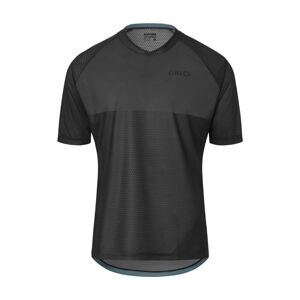 GIRO Cyklistický dres s krátkym rukávom - ROUST - čierna/šedá