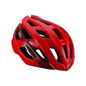 BBB Cyklistická prilba - HAWK - červená (54–58 cm)