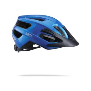 BBB Cyklistická prilba - KITE - modrá (53-58 cm)