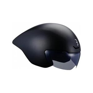 BBB Cyklistická prilba - AEROTOP - čierna (52–58 cm)