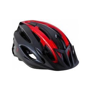 BBB Cyklistická prilba - CONDOR - červená/čierna (54–58 cm)