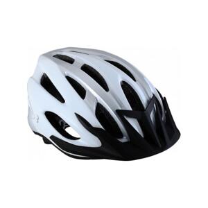BBB Cyklistická prilba - CONDOR - biela/strieborná (54–58 cm)
