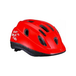 BBB Cyklistická prilba - BHE-37 BOOGY - červená (52-56 cm)