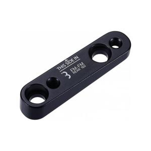 BBB adaptér na kotúč - POWERMOUNT 140/160 mm - čierna