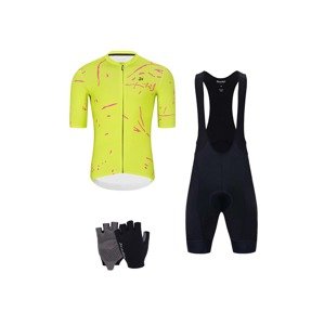 HOLOKOLO Cyklistický mega set - PASSION - žltá/čierna